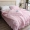 Khăn trải giường bằng vải cotton màu đỏ của Hàn Quốc. - Bộ đồ giường bốn mảnh