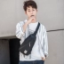 Của nam giới túi ngực Hàn Quốc phiên bản của vai mới túi Messenger túi người đàn ông túi gói đường chéo thủy triều vải giải trí túi chàng trai túi túi xách chanel Túi của con người