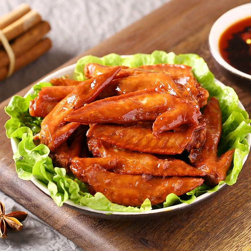 Jiyang жареные крылья 500 г вакуумная упаковка с куриными крылышками Олиан