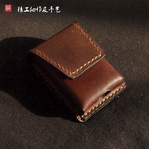 Индивидуальная кожаная зажигалка ручной работы, чехол, сумка, делается под заказ