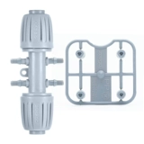 Moxture 6014 Supervisor Waterflower 1 точка, четыре байпаса, 16 руководителей до 47 оборудования для капель с опрыскивающими трубами оборудование