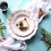 Tấm nhà phong cách Nhật Bản gió sáng tạo gốm đá nứt tấm nhà đĩa ăn nhẹ nhà hàng bít tết - Đồ ăn tối