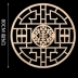 Dongyang khắc gỗ phong cách Trung Quốc vách ngăn trang trí cửa gỗ cổ rắn và cửa sổ nền rỗng chạm khắc hiên màn hình trần - Màn hình / Cửa sổ Màn hình / Cửa sổ