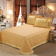 Cotton Châu Âu satin sang trọng jacquard bông cotton trải giường dày sheets 1.5 1.8 2 m giường có thể được trang bị với ba bộ
