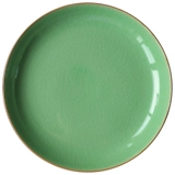 Longquan Celadon House Plate Керамическая овощная блюда глубокая тарелка китайский брат Килн Ледяной трещины 8 -кишкол круглый овощный суп