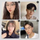 Супер синий анти -радиационный анти -радиационный миопийский бокалы женская большая рама круглая поверхность, маленькая, маленькая, может быть оборудована плоским светом мужчин