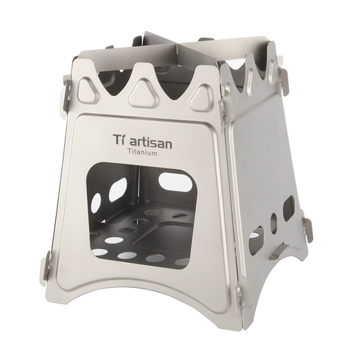 Титановый ремесленник чистый титановый открытый открытый дрова Печь Печь Угля