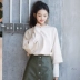 Mùa thu quần áo xã hội áo len 2018 mới nữ dài tay sinh viên Hàn Quốc phiên bản của hoang dã lỏng đại học gió jacket coat triều áo gió nữ Áo len