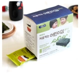 Южная Корея импортировал Bebecook Baby Healthy без соли, не добавляя закуски морских водорослей, оригинальная единая упаковка морских водорослей