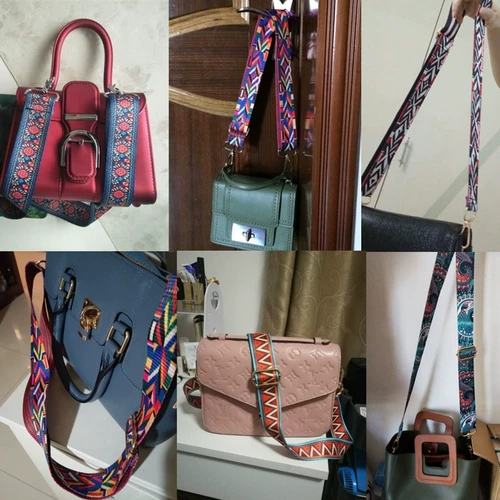 Этнический аксессуар для сумки, сумка на одно плечо, ремешок для сумки, универсальные бретели, этнический стиль