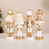 Деревянная подвеска, креативный комплект, кукла, новая коллекция, 12см, 4 предмета