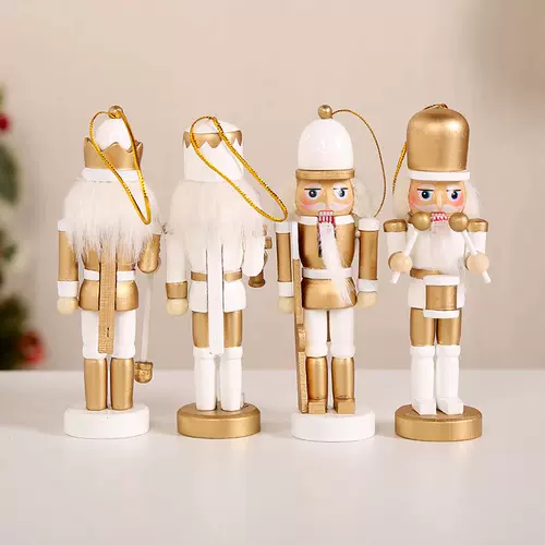 Деревянная подвеска, креативный комплект, кукла, новая коллекция, 12см, 4 предмета