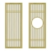 vách alu Tùy chỉnh 
            mới phong cách Trung Quốc gỗ nguyên khối màn hình phân vùng lối vào hiên lưới tản nhiệt lưới rỗng phòng khách phòng ngủ gấp di động cửa trượt vách ngăn phòng khách và bếp bằng sắt 