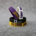 Ngôi sao bóng rổ Lakers James chữ ký thể thao sáng dạ Vòng đeo tay silicon Vòng tay người hâm mộ - Vòng đeo tay Clasp vòng vàng tây nữ Vòng đeo tay Clasp