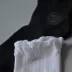 [Vớ Thiên Chúa sản xuất] mùa hè phần mỏng sợi tre bông ống ladies socks tinh khiết màu đen lỏng miệng vớ giản dị vớ họa tiết nữ đẹp Vớ sợi tre