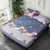 Bông one-piece doanh nghiệp giường bông bedspread Simmons bảo vệ bìa 1,5 1.8m nệm bìa trượt - Trang bị Covers Ga chun và ga phủ Trang bị Covers