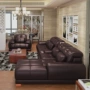 sofa da kết hợp phòng khách da bò dày căn hộ nhỏ tối giản đồ nội thất giản dị phong cách hiện đại - Ghế sô pha ghế sofa nhỏ