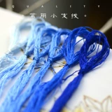 Шелковые шелковые нитки, китайская шпилька, аксессуар для волос, набор материалов, «сделай сам»