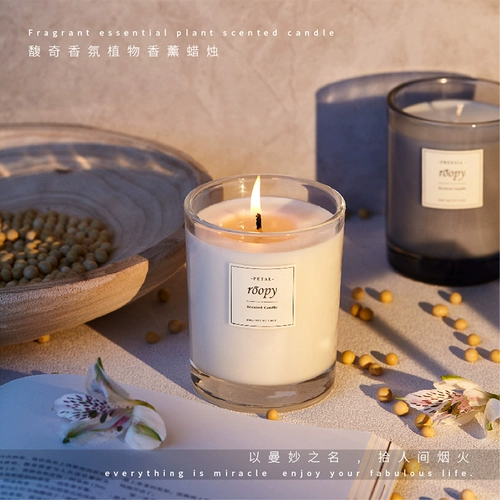 Подъем изысканной жизни Roupy Runpei Plant Aroma Candle и Sleep Wogs, чтобы помочь сону под свечами в помещении Кенглан