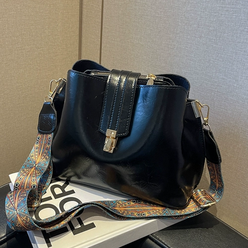 Ретро сумка на одно плечо для отдыха, вместительная и большая сумка через плечо, коллекция 2023