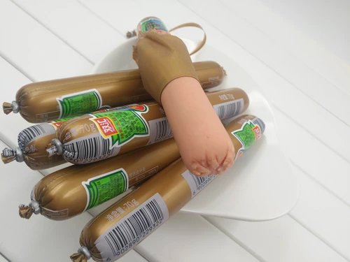 БЕСПЛАТНАЯ ДОСТАВКА SHUANGHUI РУССКИЙСКИЙ В стиле гриль на гриле колбасовый вкус свиная аромат на гриле кишечная колбаса кишечная колбаса русский барбекю 20 корней