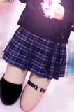 Сексуальная портупея на ногу, японский черный ремень, аксессуар, в стиле панк