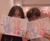 Памятный отпечаток рук подходит для мужчин и женщин для друга на день Святого Валентина для влюбленных, подарок на день рождения, «сделай сам»