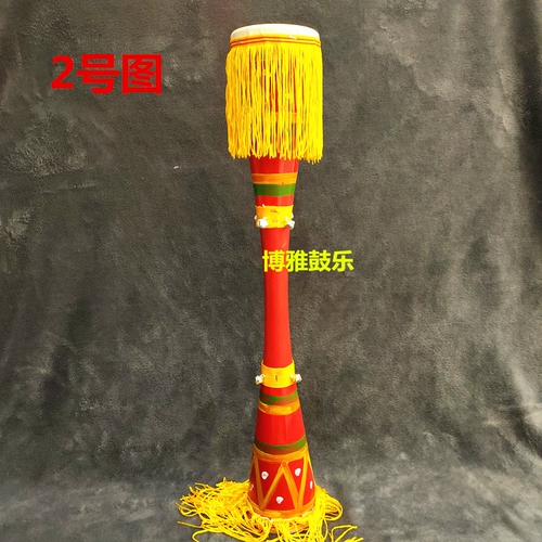 Yao Drum Long Drum Student Art Test Drum Drum Drum Drum Drum Guangxi Liannan National Drum Children Chang Drum Взрослый
