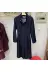 Xinzicai 08 truy cập đích thực mùa thu mới của phụ nữ thời trang thắt lưng giữa chiều dài chạm đáy áo khoác nữ giản dị - Trench Coat