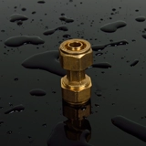 Солнечные алюминиевые трубки Медного сустава внутренние и внешние зубы Три зуба