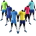 Quần áo bóng đá trẻ em phù hợp với áo thoáng khí nam và nữ đồng phục đội bóng đá đồng phục tay áo ngắn phù hợp với bóng đá - Thể thao sau bộ quần áo thể thao adidas Thể thao sau