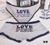 Cặp vợ chồng đồ lót cotton chữ LOVEPINK thoải mái thoáng khí boxer nam tam giác nữ hoạt hình thể thao đồ lót cao cấp Cặp đôi