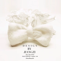 Повязка на голову для умывания, универсальный аксессуар для волос, кружевное платье, популярно в интернете