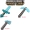 My World Game Minecraft Diamond Bubble Weapon Sword Model Model và Arrow Shield Light Tool - Game Nhân vật liên quan