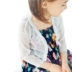 Trẻ Em hàn quốc của Mặc Trẻ Em Điều Hòa Không Khí Áo Sơ Mi Cô Gái Dệt Kim Cardigan Phụ Nữ Mỏng của Bé Kem Chống Nắng Quần Áo Mùa Hè Áo Khoác