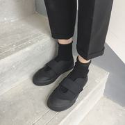 Mary Jane giày vải phẳng 2017 mùa xuân mới tối mềm chị giày Nhật Bản Harajuku thấp để giúp xấu xí giày
