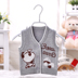 Đặc biệt hàng ngày mùa xuân và mùa thu bé vest cotton vest vai nam giới và phụ nữ bé áo len áo len cardigan sơ sinh vest Áo ghi lê