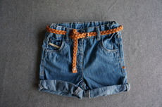 Пояс 女新款童男童女宝宝百搭手工 儿童编织腰带亲子款