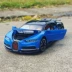 1:32 Bugatti hợp kim mô hình xe thể thao mô phỏng kim loại mô hình xe âm thanh và ánh sáng kéo trở lại đồ chơi bộ sưu tập xe đồ trang trí - Chế độ tĩnh