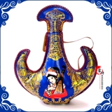 Кожаный кувшин в внутренней Монголии Специальное мастерство кожа