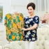 Ngắn tay T-Shirt của phụ nữ trung niên băng lụa cotton mùa hè mới cộng với phân bón XL 200 kg mẹ nạp bat áo triều Quần áo của mẹ