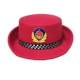 Большая красная шляпа (блок шляпа) с капюшоном № 3