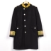 Thủy triều của nam giới áo gió thời trang giản dị lãnh chúa thêu đứng cổ áo len coat với cùng một phong cách cloak coat xz7001