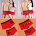 Sáng tạo bông rồng và phoenix natal năm đồ lót màu đỏ phương thức vài sexy nam giới và phụ nữ boxer món quà cưới Cặp đôi