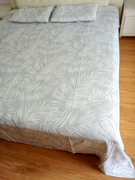 Mùa hè mát mẻ dày sợi tre giường đôi duy nhất mát mat 1.8 m giường với thoải mái 2 cái