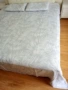Mùa hè mát mẻ dày sợi tre giường đôi duy nhất mát mat 1.8 m giường với thoải mái 2 cái bộ drap giường 1m6