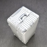 Металлический вместительный и большой чемодан, алюминиево-магниевый сплав, увеличенная толщина, 30 дюймов, 32 дюймов, популярно в интернете