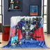 chàng trai thủy ngân dệt đơn flannel trưa ký túc xá chăn thú chăn trẻ em phá vỡ mỏng chăn Transformers - Ném / Chăn Ném / Chăn