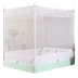 Khóa kéo mới chống muỗi phá lưới giường ngồi khung giường nhà yurt dày mã hóa 1,5 m 1,8m - Lưới chống muỗi