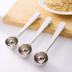 Muỗng cà phê thép không gỉ nhỏ ladle sáng tạo cát băng muỗng khuấy muỗng món tráng miệng muỗng đồ dùng cà phê Cà phê